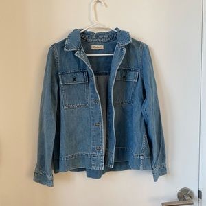 Madewell light denim jacket
